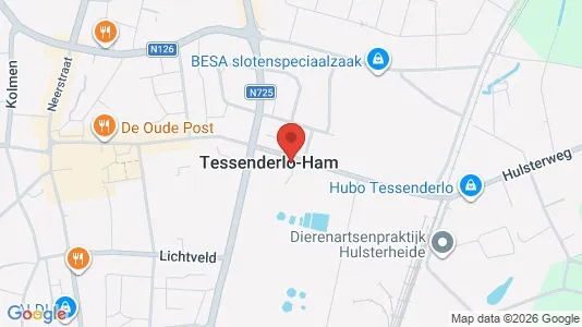Apartments for rent i Tessenderlo - kort over placeringen