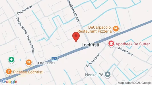 Apartments for rent i Lochristi - kort over placeringen