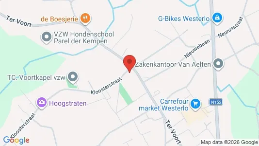 Apartments for rent i Westerlo - kort over placeringen