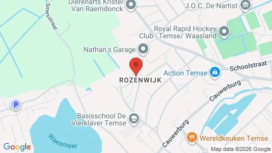 Apartments for rent i Temse - kort over placeringen