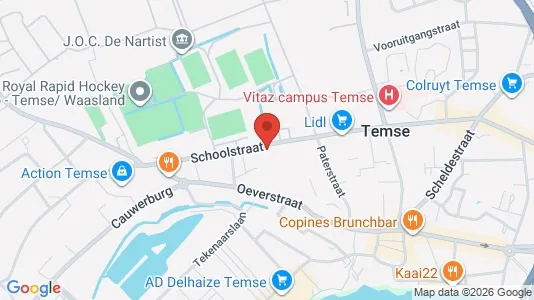 Apartments for rent i Temse - kort over placeringen