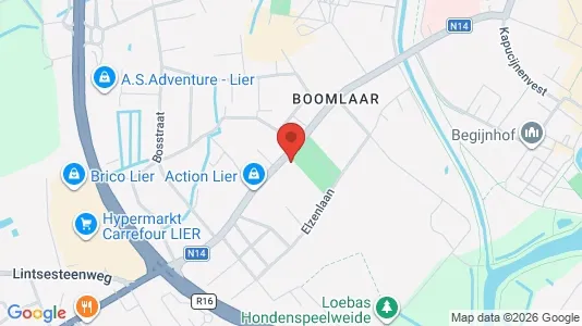 Apartments for rent i Lier - kort over placeringen