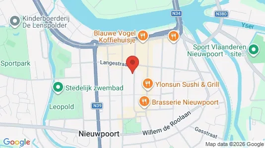 Apartments for rent i Nieuwpoort - kort over placeringen
