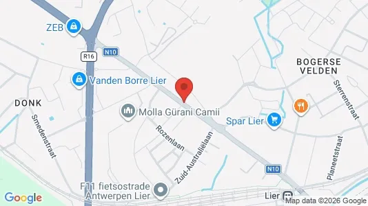 Apartments for rent i Lier - kort over placeringen