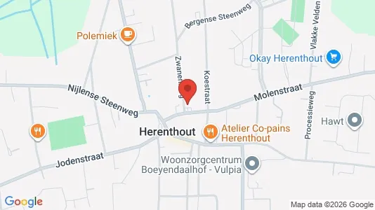 Apartments for rent i Herenthout - kort over placeringen