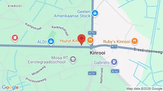 Apartments for rent i Kinrooi - kort over placeringen