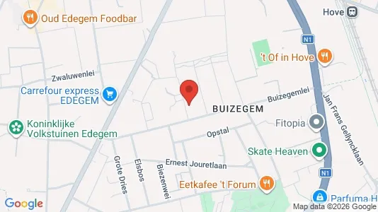 Apartments for rent i Edegem - kort over placeringen