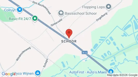 Apartments for rent i Balen - kort over placeringen