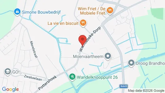 Apartments for rent i Wachtebeke - kort over placeringen