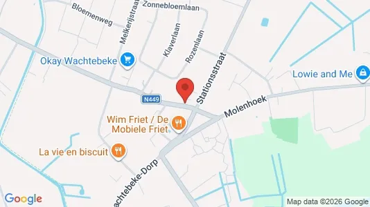 Apartments for rent i Wachtebeke - kort over placeringen