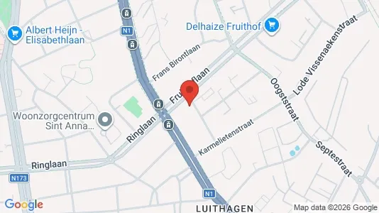 Apartments for rent i Antwerp Berchem - kort over placeringen