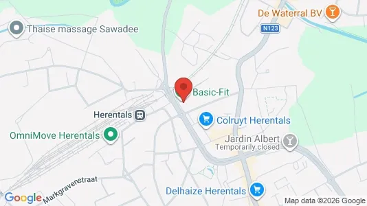 Apartments for rent i Herentals - kort over placeringen