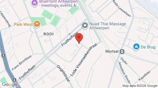 Apartments for rent i Antwerp Berchem - kort over placeringen