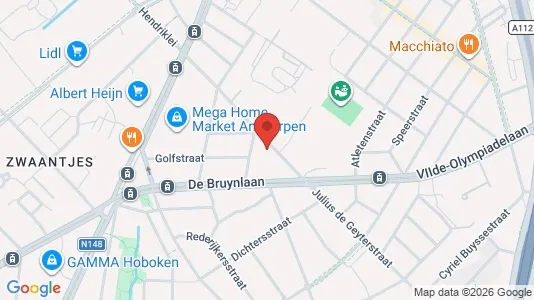 Apartments for rent i Antwerp Wilrijk - kort over placeringen