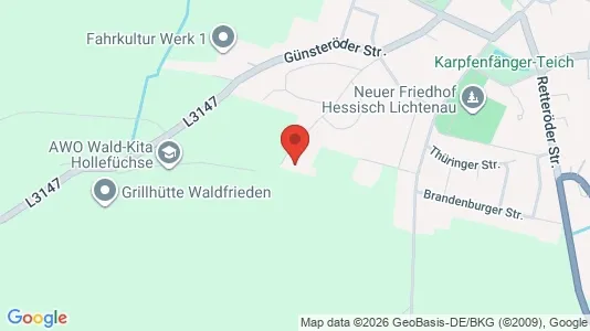 Apartments for rent i Werra-Meißner-Kreis - kort over placeringen