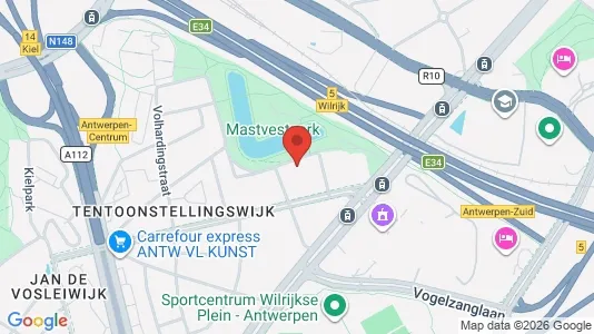 Apartments for rent i Stad Antwerp - kort over placeringen