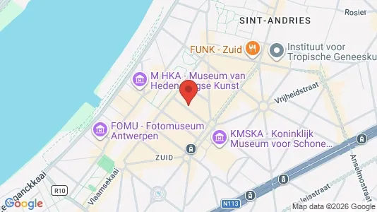 Apartments for rent i Stad Antwerp - kort over placeringen