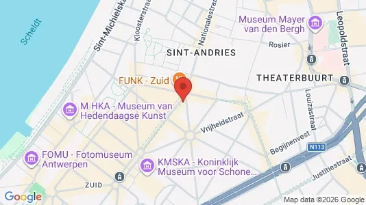 Apartments for rent i Stad Antwerp - kort over placeringen