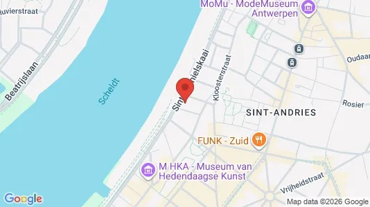 Apartments for rent i Stad Antwerp - kort over placeringen