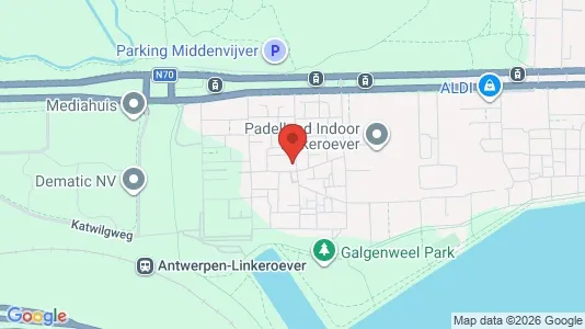 Apartments for rent i Stad Antwerp - kort over placeringen