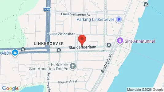 Apartments for rent i Stad Antwerp - kort over placeringen