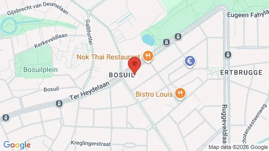 Apartments for rent i Antwerp Deurne - kort over placeringen