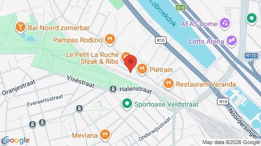 Apartments for rent i Stad Antwerp - kort over placeringen