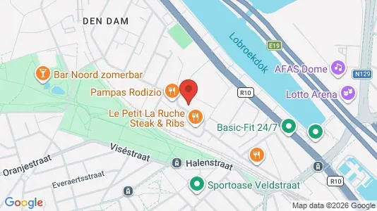 Apartments for rent i Stad Antwerp - kort over placeringen