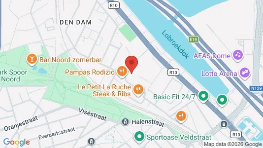 Apartments for rent i Stad Antwerp - kort over placeringen