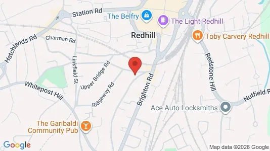 Apartments for rent i Redhill - Surrey - kort over placeringen