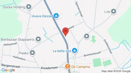 Apartments for rent i Dessel - kort over placeringen