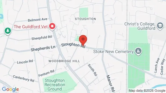 Apartments for rent i Guildford - Surrey - kort over placeringen