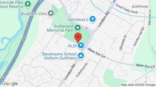 Apartments for rent i Guildford - Surrey - kort over placeringen