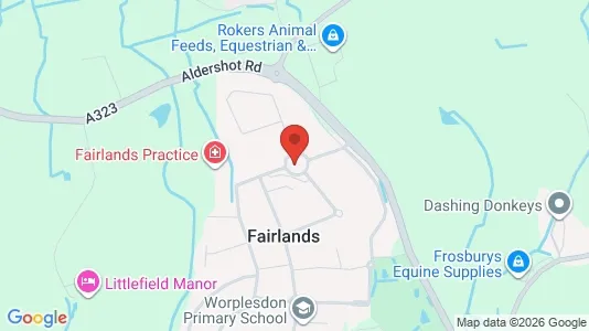 Apartments for rent i Guildford - Surrey - kort over placeringen