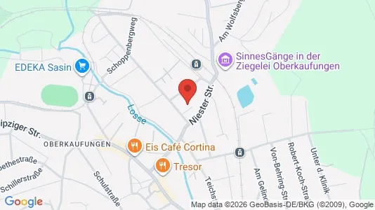 Apartments for rent i Kassel - kort over placeringen