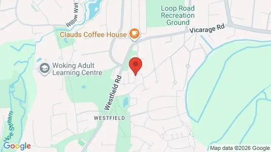 Apartments for rent i Woking - Surrey - kort over placeringen