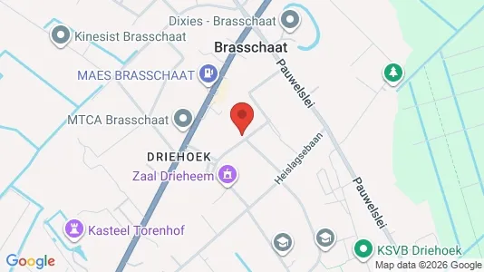 Apartments for rent i Brasschaat - kort over placeringen