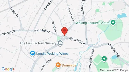 Apartments for rent i Woking - Surrey - kort over placeringen