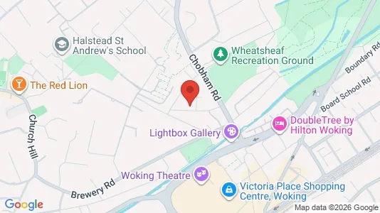 Apartments for rent i Woking - Surrey - kort over placeringen