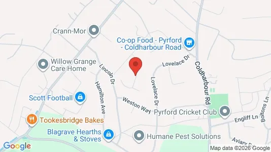 Apartments for rent i Woking - Surrey - kort over placeringen