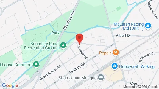 Apartments for rent i Woking - Surrey - kort over placeringen