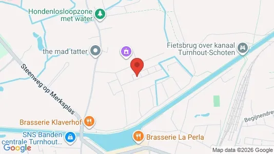 Apartments for rent i Turnhout - kort over placeringen