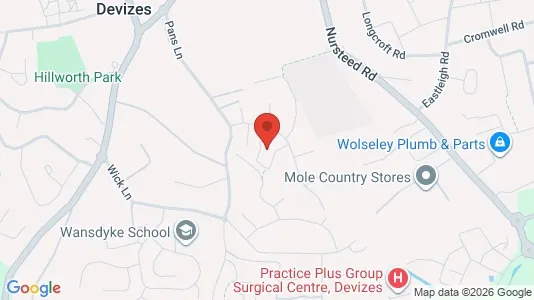 Apartments for rent i Devizes - Wiltshire - kort over placeringen