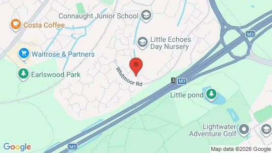 Apartments for rent i Bagshot - Surrey - kort over placeringen