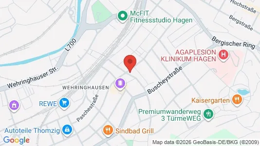 Apartments for rent i Segeberg - kort over placeringen
