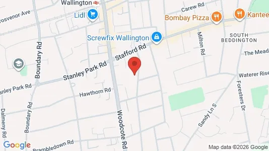 Apartments for rent i Wallington - Surrey - kort over placeringen