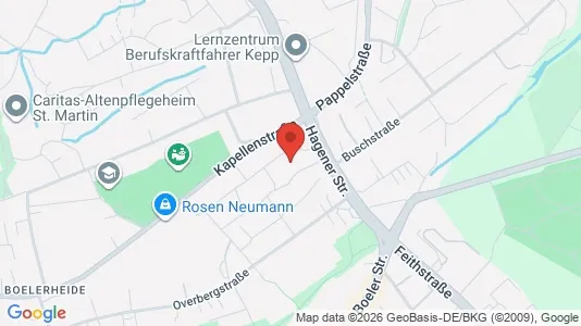 Apartments for rent i Segeberg - kort over placeringen