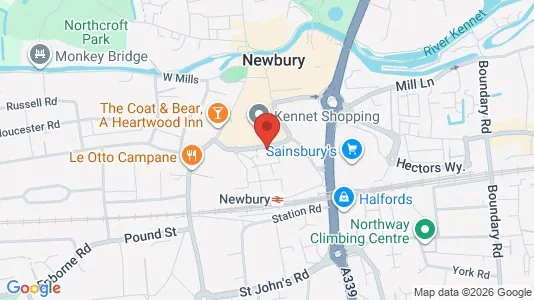 Apartments for rent i Newbury - Berkshire - kort over placeringen