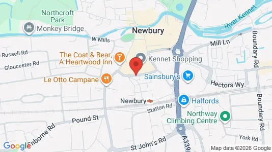Apartments for rent i Newbury - Berkshire - kort over placeringen