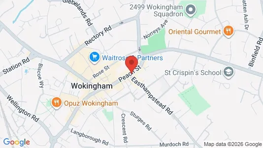 Apartments for rent i Wokingham - Berkshire - kort over placeringen